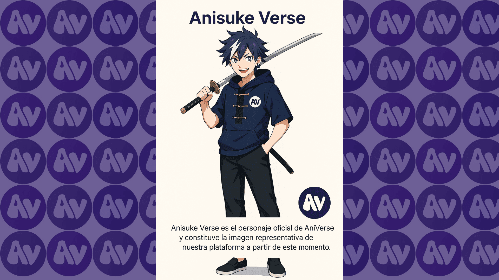 ¡Conoce a Anisuke Verse, el nuevo rostro de AniVerse!