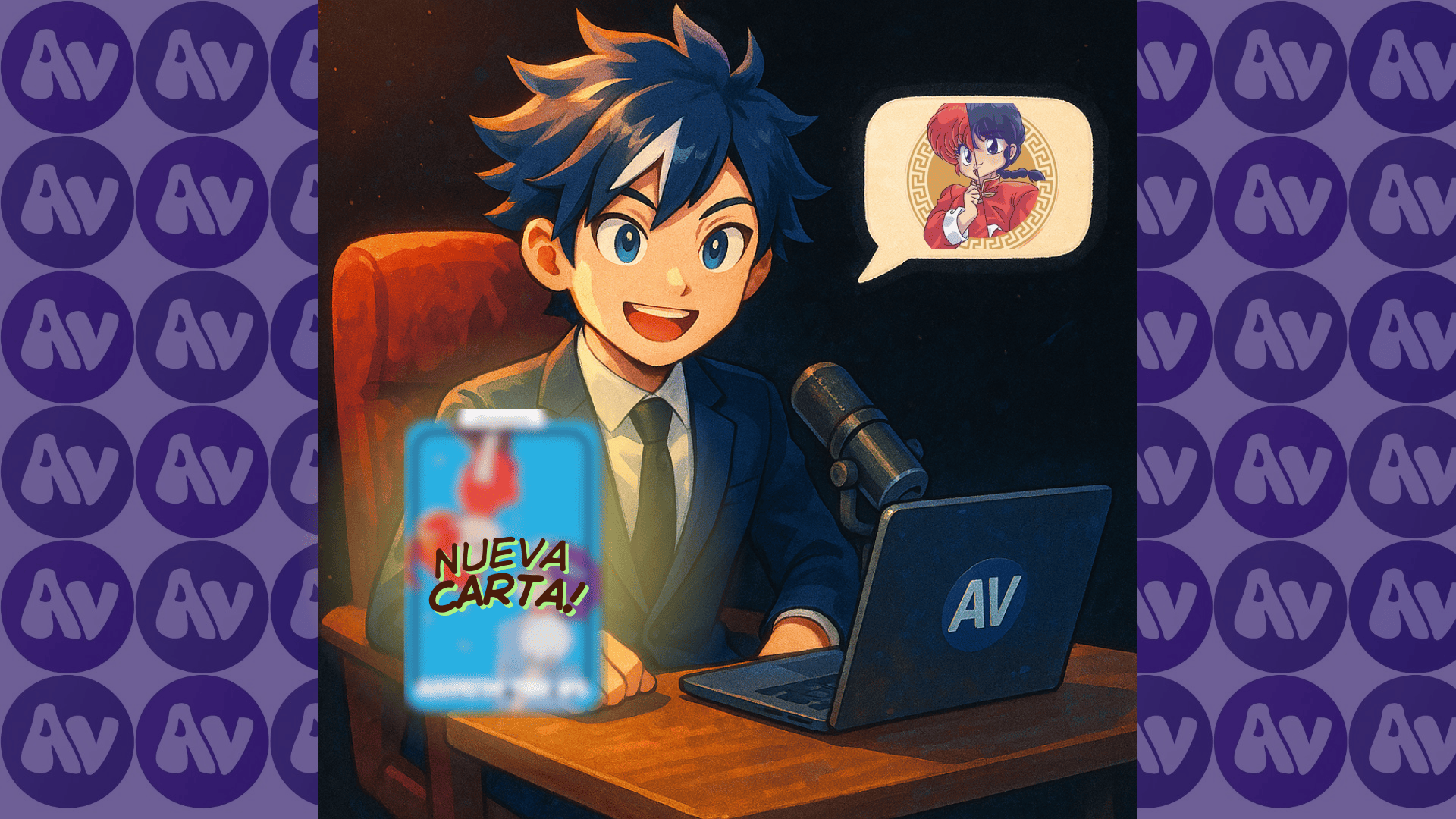 ¡Nueva carta semanal en AniVerse dentro del Capítulo 5 de AniverseTalk! 