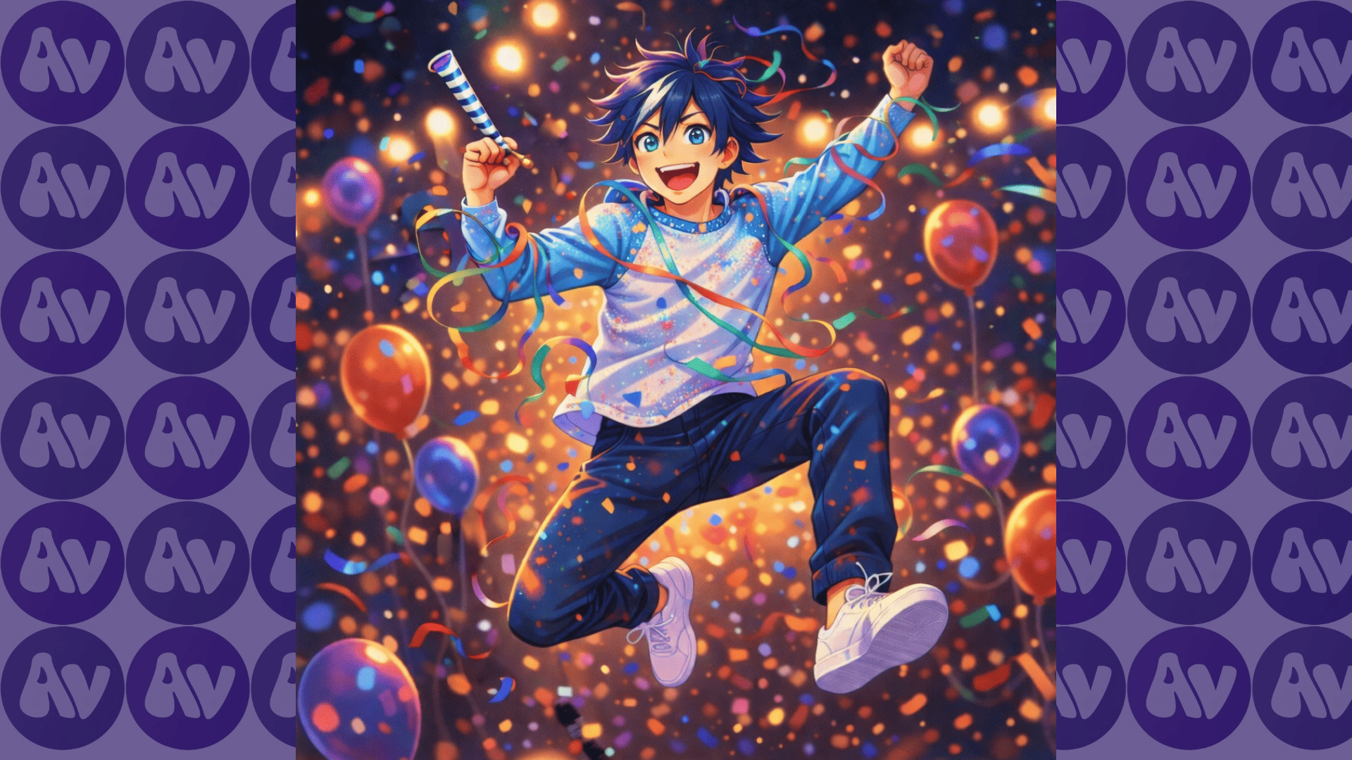 Evento de Año Nuevo en AniVerse