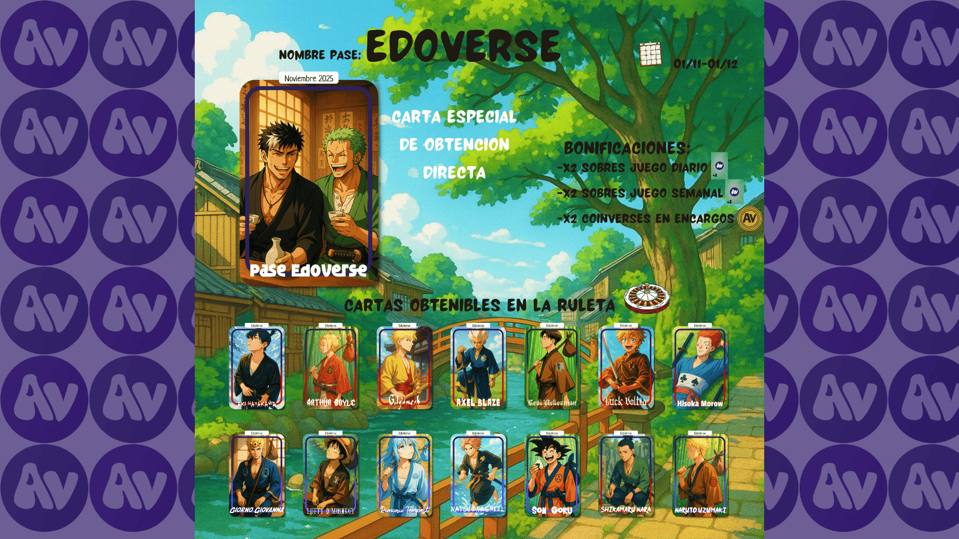  ¡Llega el Quinto Pase Mensual: EDOVERSE!